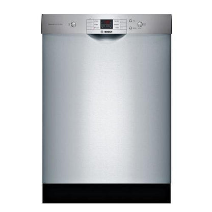 Bosch 100 Series PureDry 50-Decibel Front Control 24-in Built-In Dishwasher (Fingerprint-Resistant Stainless Steel) ENERGY STAR